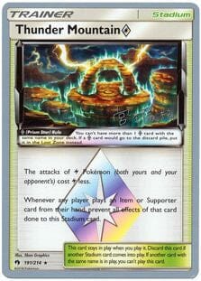 Thunder Mountain Prism Star (191/214) (Pikarom Judge - Haruki Miyamoto) [World Championships 2019] Pokemon Single Pokémon  | Multizone: Comics And Games