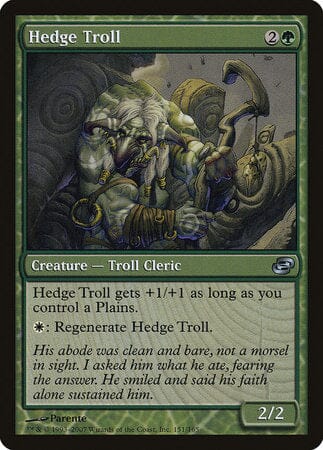 Hedge Troll [Planar Chaos] MTG Single Magic: The Gathering  | Multizone: Comics And Games