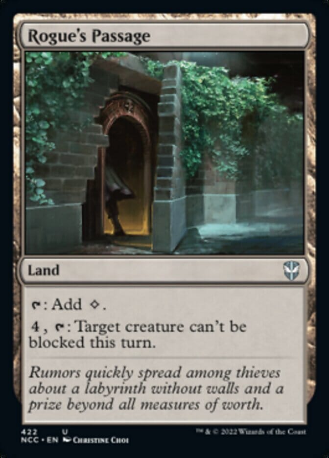 Rogue's Passage [Streets of New Capenna Commander] MTG Single Magic: The Gathering  | Multizone: Comics And Games