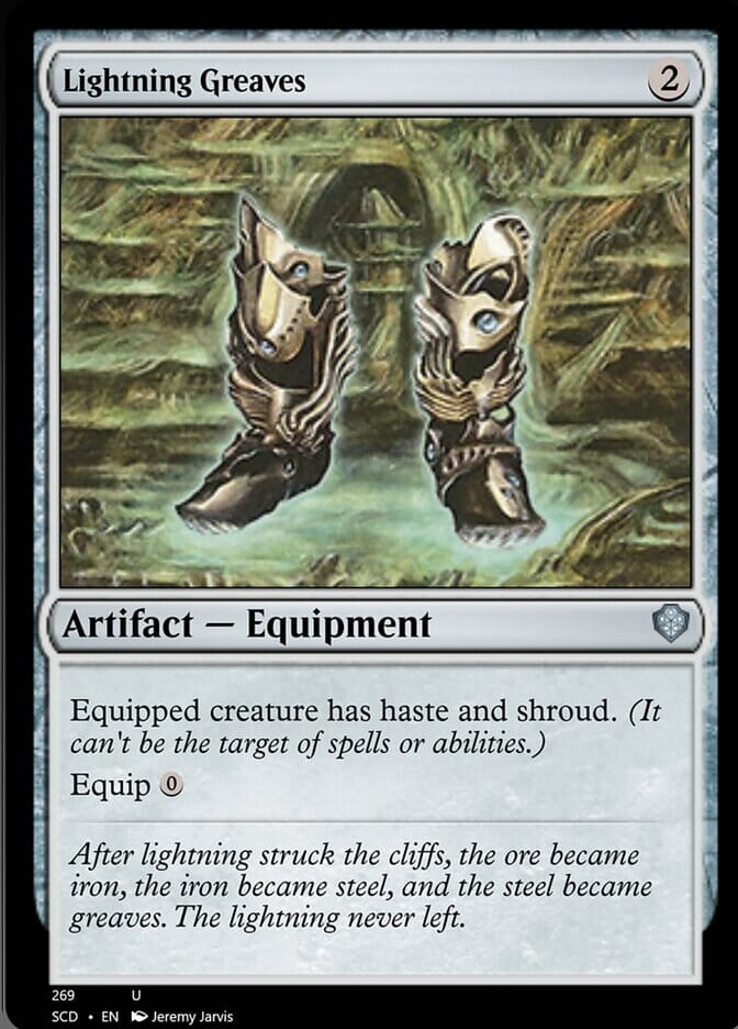 Lightning Greaves [Starter Commander Decks] MTG Single Magic: The Gathering  | Multizone: Comics And Games