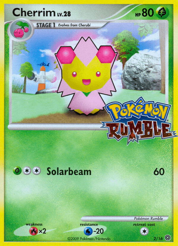 Cherrim (2/16) [Pokémon Rumble] Pokemon Single Pokémon  | Multizone: Comics And Games