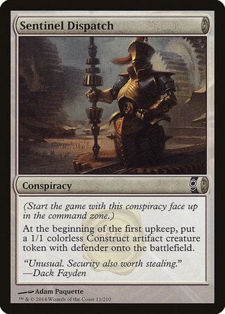 Sentinel Dispatch [Conspiracy] MTG Single Magic: The Gathering  | Multizone: Comics And Games