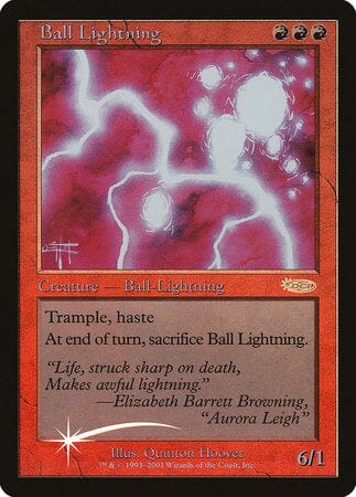 Ball Lightning [Judge Gift Cards 2001] MTG Single Magic: The Gathering  | Multizone: Comics And Games