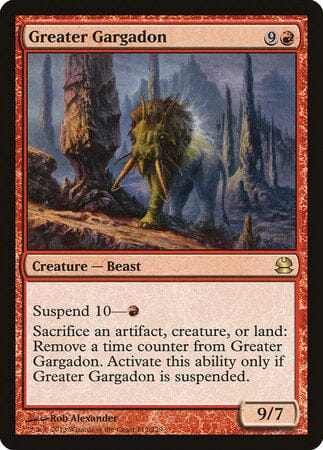 Greater Gargadon [Modern Masters] MTG Single Magic: The Gathering  | Multizone: Comics And Games