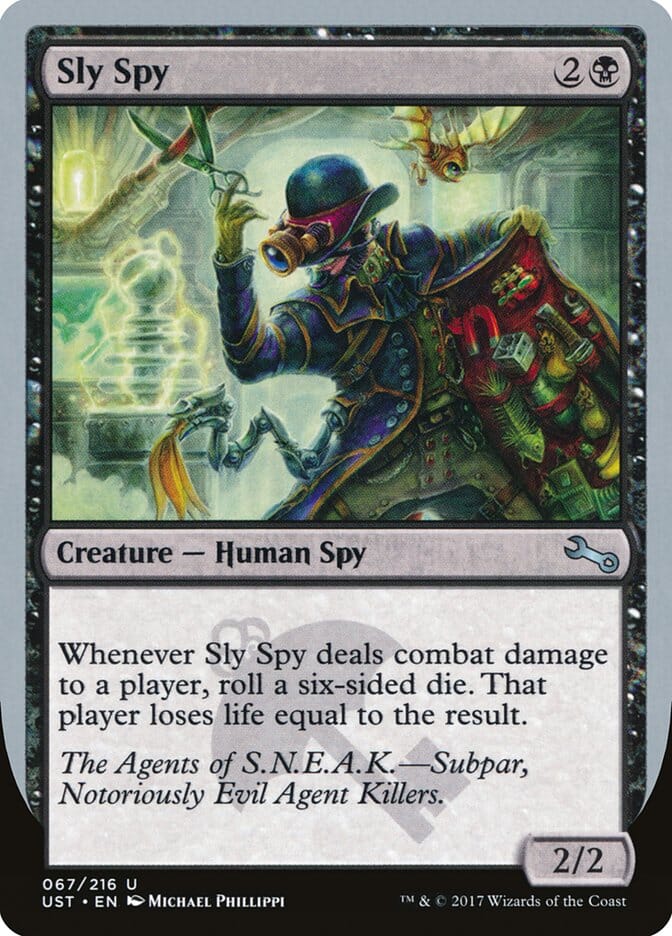 Sly Spy ("Subpar, Notoriously Evil Agent Killers") [Unstable] MTG Single Magic: The Gathering  | Multizone: Comics And Games