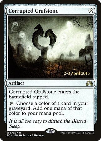 Corrupted Grafstone [Shadows over Innistrad Promos] MTG Single Magic: The Gathering  | Multizone: Comics And Games