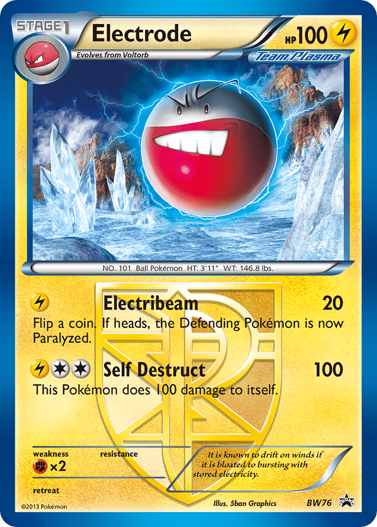Electrode (BW76) [Black & White: Black Star Promos] Pokemon Single Pokémon  | Multizone: Comics And Games