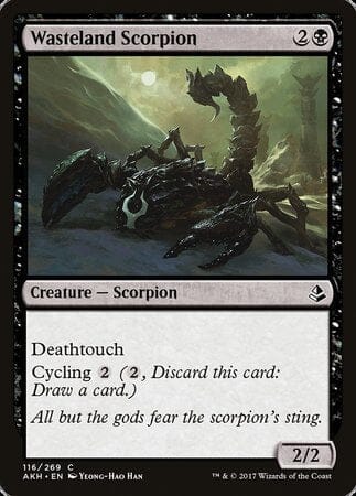 Wasteland Scorpion [Amonkhet] MTG Single Magic: The Gathering  | Multizone: Comics And Games