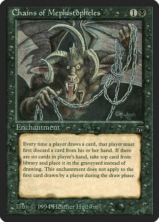 Chains of Mephistopheles [Legends] MTG Single Magic: The Gathering  | Multizone: Comics And Games