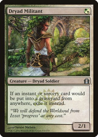 Dryad Militant [Return to Ravnica] MTG Single Magic: The Gathering  | Multizone: Comics And Games