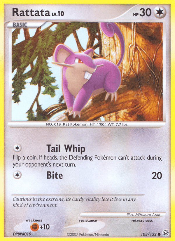 Rattata (103/132) [Diamond & Pearl: Secret Wonders] Pokemon Single Pokémon  | Multizone: Comics And Games