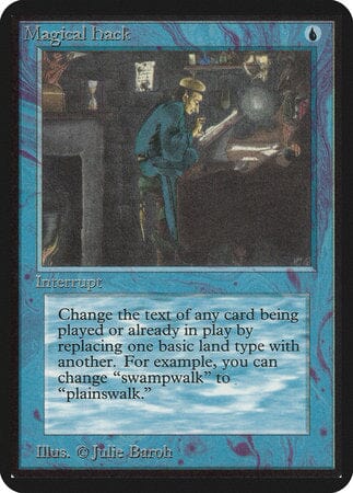 Magical Hack [Limited Edition Alpha] MTG Single Magic: The Gathering  | Multizone: Comics And Games