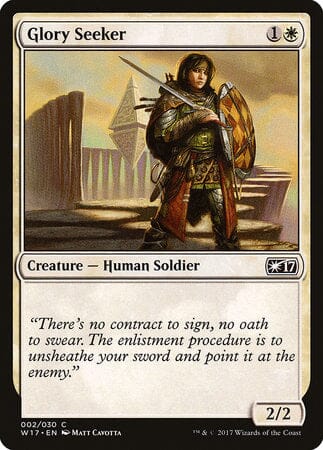 Glory Seeker [Welcome Deck 2017] MTG Single Magic: The Gathering  | Multizone: Comics And Games
