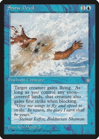 Snow Devil [Ice Age] MTG Single Magic: The Gathering  | Multizone: Comics And Games