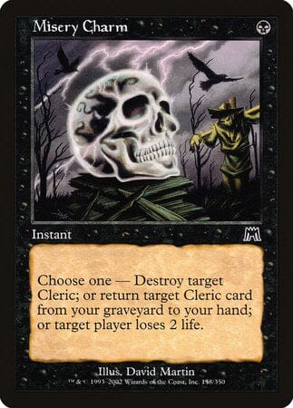 Misery Charm [Onslaught] MTG Single Magic: The Gathering  | Multizone: Comics And Games