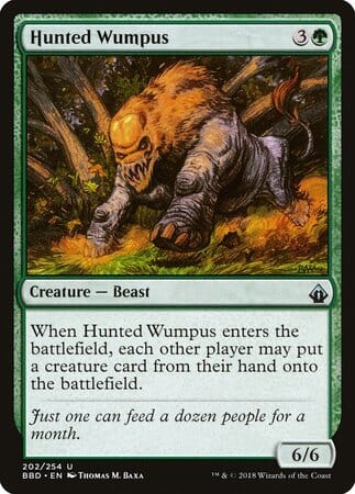Hunted Wumpus [Battlebond] MTG Single Magic: The Gathering  | Multizone: Comics And Games