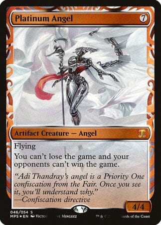 Platinum Angel [Kaladesh Inventions] MTG Single Magic: The Gathering  | Multizone: Comics And Games