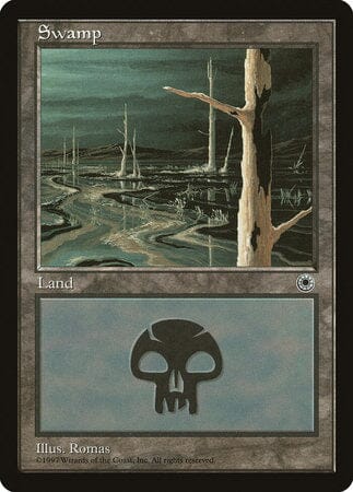 Swamp (White Tree) [Portal] MTG Single Magic: The Gathering  | Multizone: Comics And Games