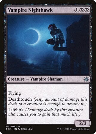 Vampire Nighthawk [Explorers of Ixalan] MTG Single Magic: The Gathering  | Multizone: Comics And Games