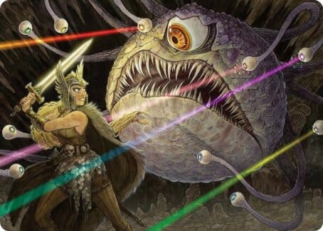 Hive of the Eye Tyrant Art Card [Dungeons & Dragons: Adventures in the Forgotten Realms Art Series] MTG Single Magic: The Gathering  | Multizone: Comics And Games