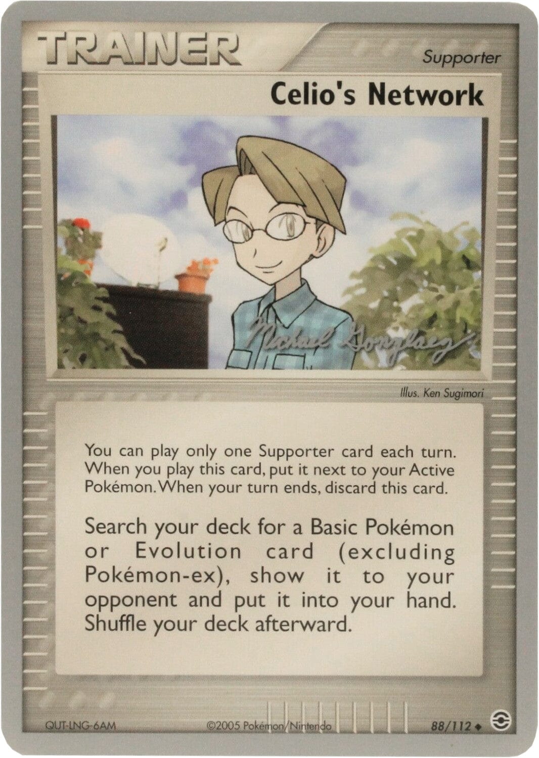 Celio's Network (88/112) (King of the West - Michael Gonzalez) [World Championships 2005] Pokemon Single Pokémon  | Multizone: Comics And Games