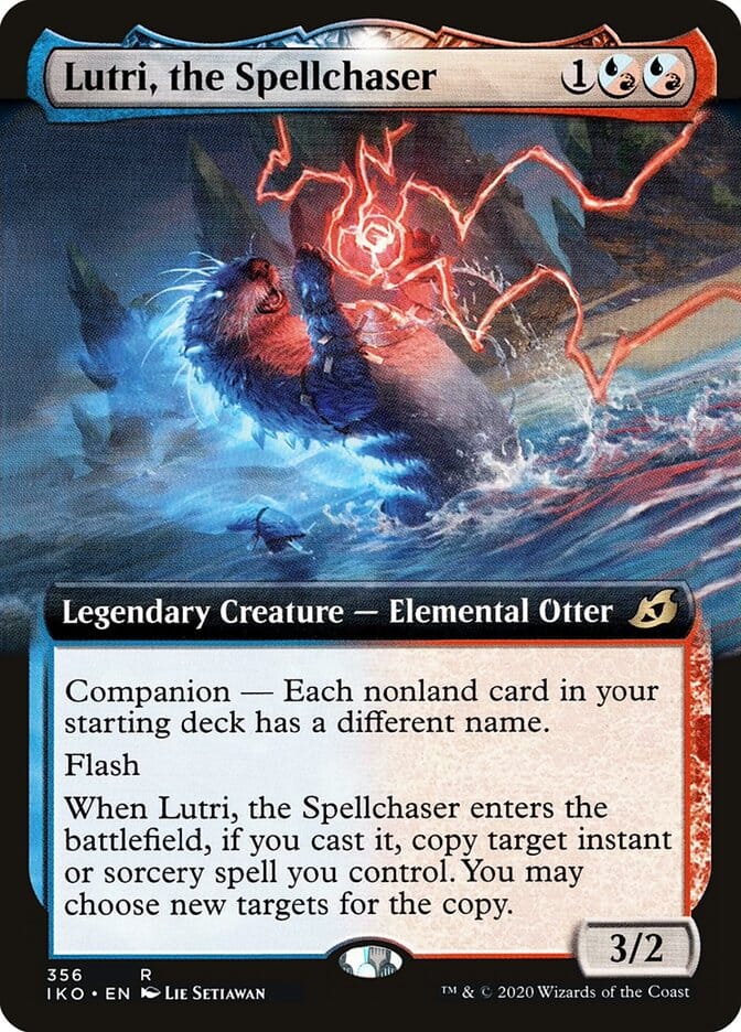 Lutri, the Spellchaser (Extended Art) [Ikoria: Lair of Behemoths] MTG Single Magic: The Gathering  | Multizone: Comics And Games