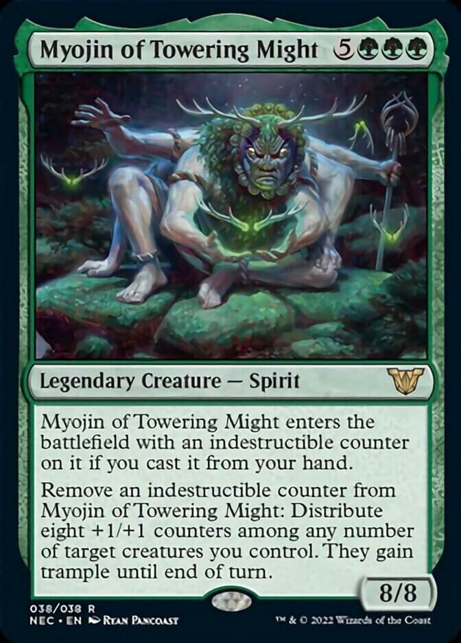 Myojin of Towering Might [Kamigawa: Neon Dynasty Commander] MTG Single Magic: The Gathering  | Multizone: Comics And Games