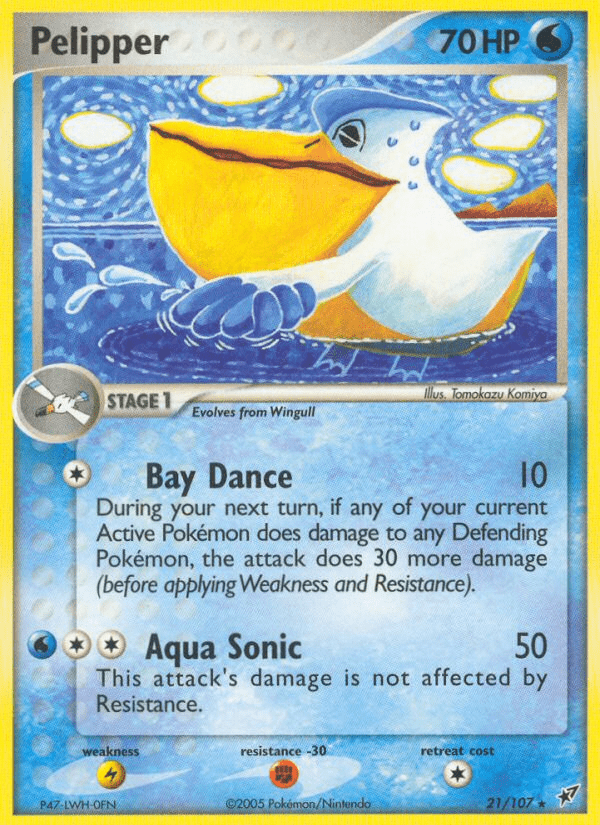 Pelipper (21/107) [EX: Deoxys] Pokemon Single Pokémon  | Multizone: Comics And Games