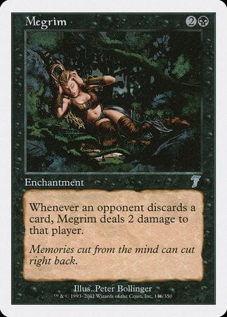 Megrim [Seventh Edition] MTG Single Magic: The Gathering  | Multizone: Comics And Games