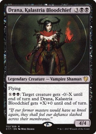 Drana, Kalastria Bloodchief [Commander 2017] MTG Single Magic: The Gathering  | Multizone: Comics And Games