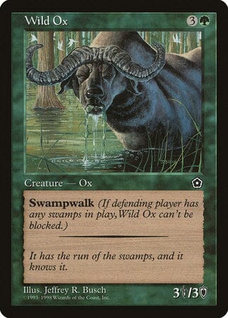 Wild Ox [Portal Second Age] MTG Single Magic: The Gathering  | Multizone: Comics And Games