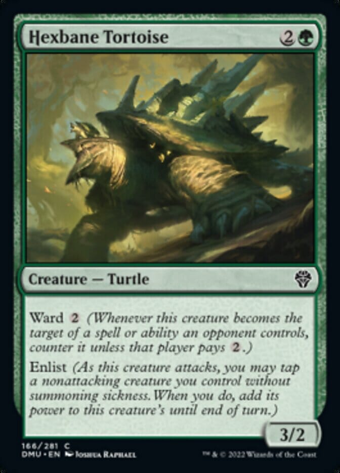 Hexbane Tortoise [Dominaria United] MTG Single Magic: The Gathering  | Multizone: Comics And Games