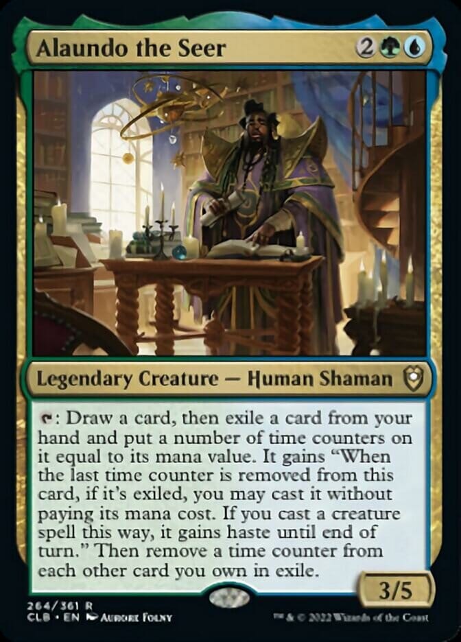 Alaundo the Seer [Commander Legends: Battle for Baldur's Gate] MTG Single Magic: The Gathering  | Multizone: Comics And Games