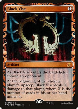 Black Vise [Kaladesh Inventions] MTG Single Magic: The Gathering  | Multizone: Comics And Games