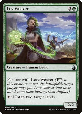 Ley Weaver [Battlebond] MTG Single Magic: The Gathering  | Multizone: Comics And Games