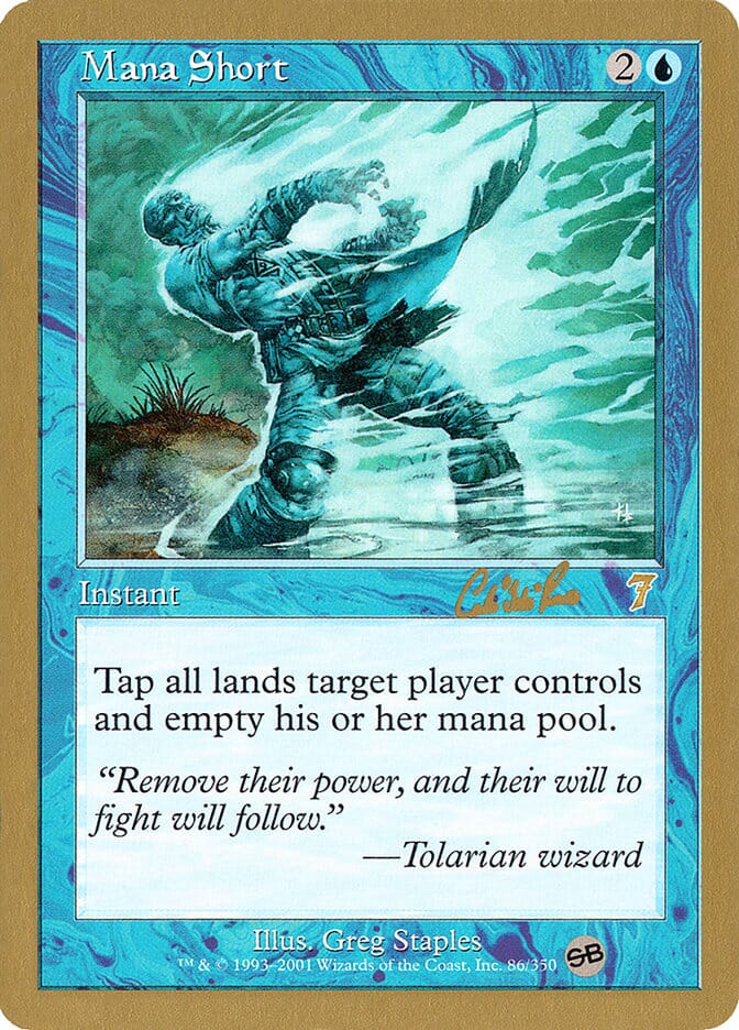 Mana Short (Carlos Romao) (SB) [World Championship Decks 2002] MTG Single Magic: The Gathering  | Multizone: Comics And Games