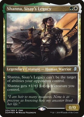 Shanna, Sisay's Legacy [Dominaria Promos] MTG Single Magic: The Gathering  | Multizone: Comics And Games