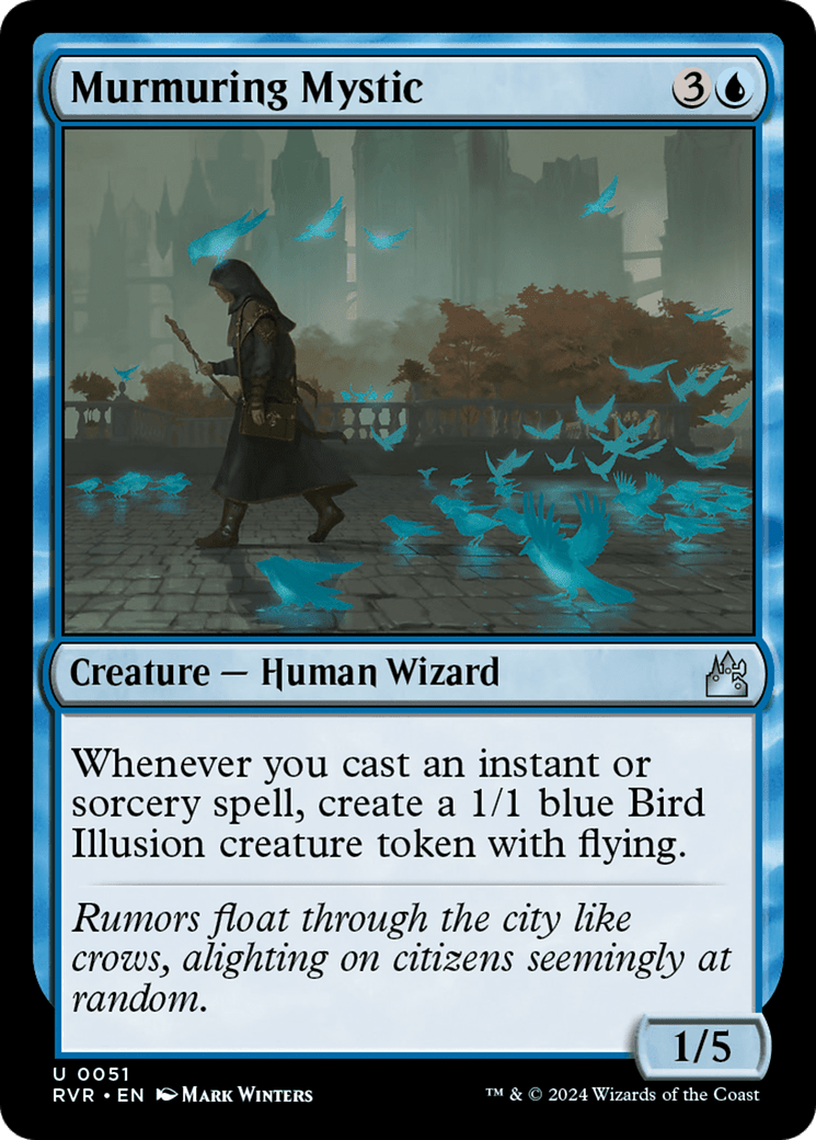 Murmuring Mystic [Ravnica Remastered] MTG Single Magic: The Gathering  | Multizone: Comics And Games