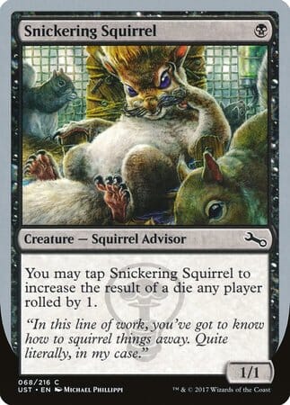 Snickering Squirrel [Unstable] MTG Single Magic: The Gathering  | Multizone: Comics And Games
