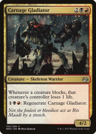 Carnage Gladiator [Modern Masters 2017] MTG Single Magic: The Gathering  | Multizone: Comics And Games