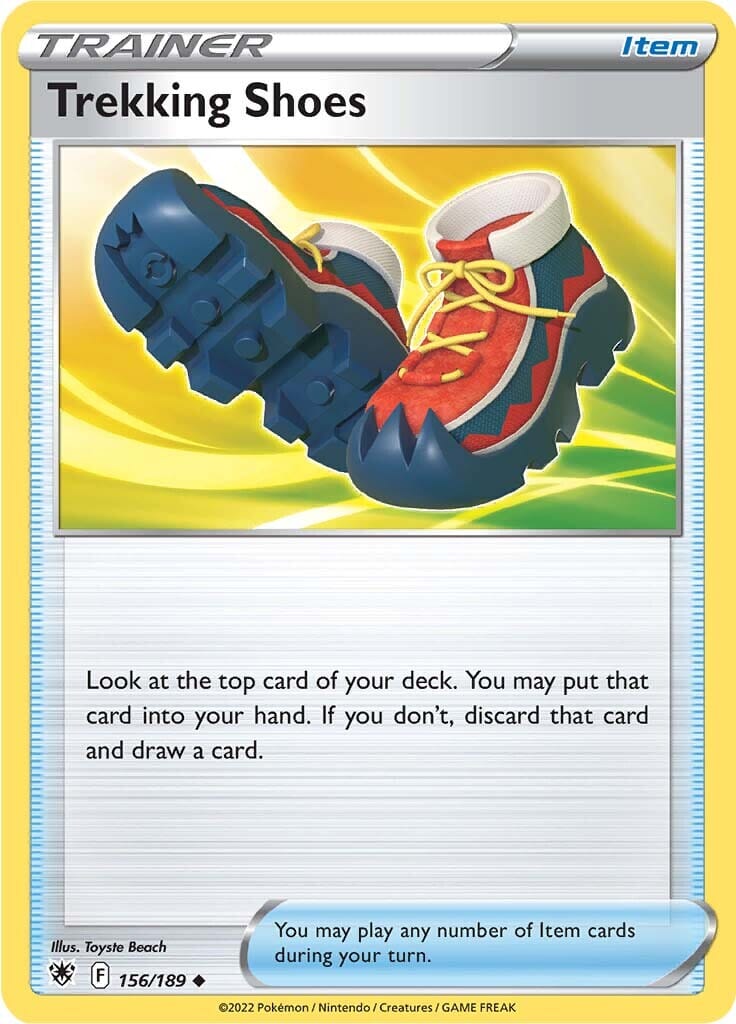 Trekking Shoes (156/189) [Sword & Shield: Astral Radiance] Pokemon Single Pokémon  | Multizone: Comics And Games
