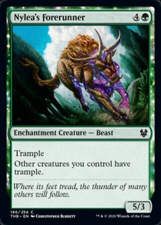 Nylea's Forerunner [Theros Beyond Death] MTG Single Magic: The Gathering  | Multizone: Comics And Games