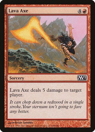 Lava Axe [Magic 2012] MTG Single Magic: The Gathering  | Multizone: Comics And Games