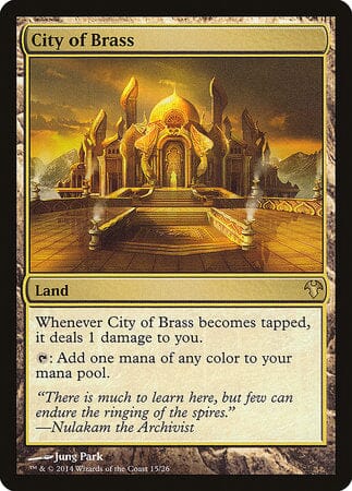 City of Brass [Modern Event Deck 2014] MTG Single Magic: The Gathering  | Multizone: Comics And Games