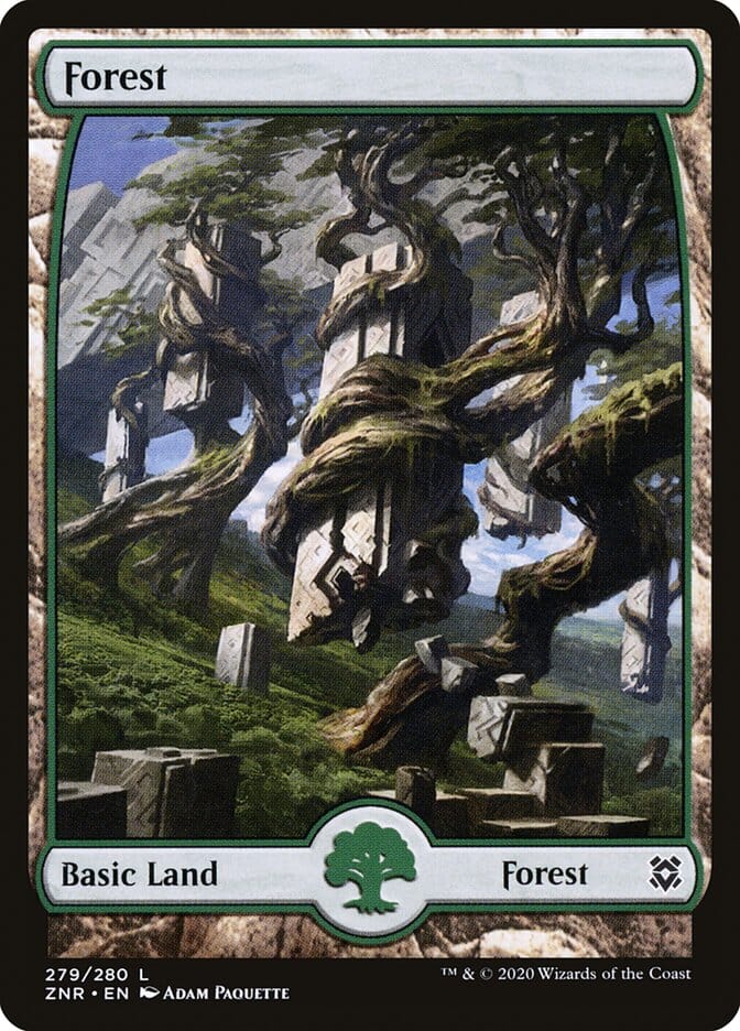 Forest (279) [Zendikar Rising] MTG Single Magic: The Gathering  | Multizone: Comics And Games