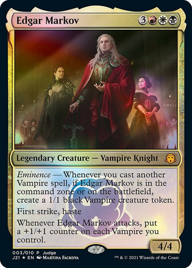 Edgar Markov [Judge Gift Cards 2021] MTG Single Magic: The Gathering  | Multizone: Comics And Games