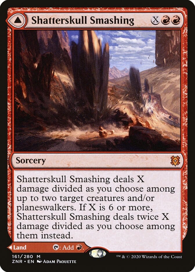 Shatterskull Smashing // Shatterskull, the Hammer Pass [Zendikar Rising] MTG Single Magic: The Gathering  | Multizone: Comics And Games