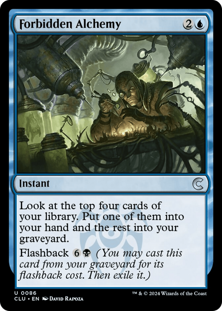 Forbidden Alchemy [Ravnica: Clue Edition] MTG Single Magic: The Gathering  | Multizone: Comics And Games