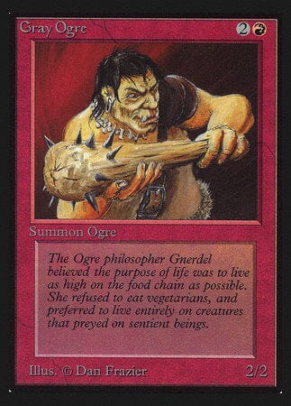 Gray Ogre (CE) [Collectors’ Edition] MTG Single Magic: The Gathering  | Multizone: Comics And Games