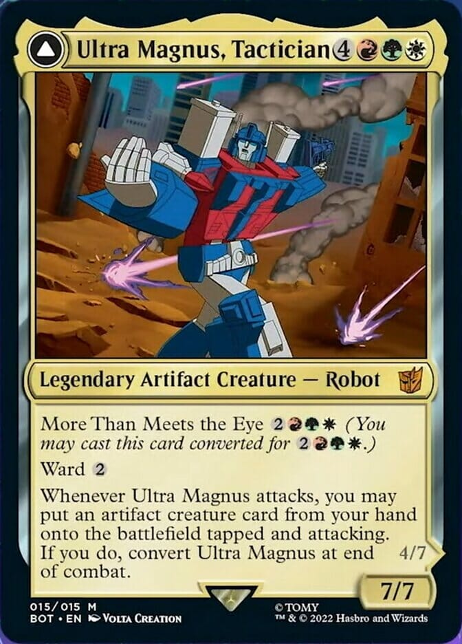 Ultra Magnus, Tactician // Ultra Magnus, Armored Carrier [Universes Beyond: Transformers] MTG Single Magic: The Gathering  | Multizone: Comics And Games